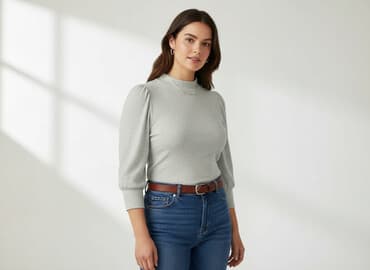skladanie koszulki: Madewell, Bluzka damska, rozmiar XL — 7