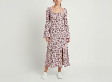 sukienki rozkloszowane midi na wesele: Sukienka damska, rozmiar L — 6