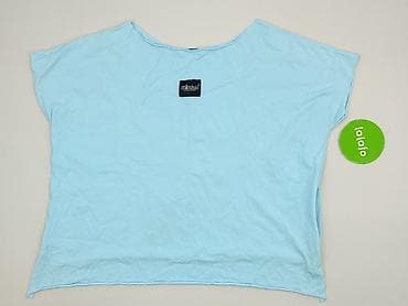 niebieski: T-shirt damski, rozmiar One size — 3
