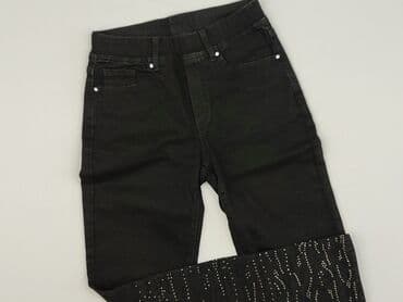 jeansy z diamencikami zara: Jeansy damskie, rozmiar S — 1
