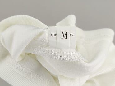 biala bluzka z dlugim rekawem: Bluzka damska, rozmiar M — 4