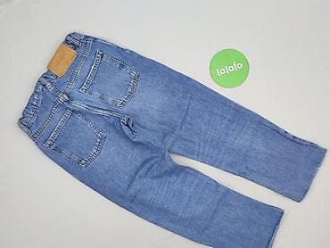 baleriny c a: Spodnie jeansowe, Zara, 8 lat, 128, stan - Bardzo dobry — 3
