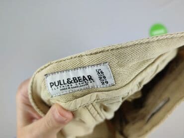 spodnie materialowe pull and bear: PULL&BEAR, Spodnie cargo damskie, rozmiar S — 4