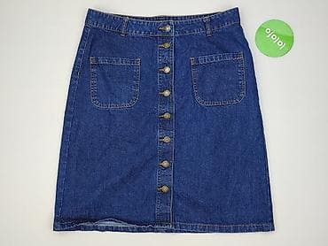 lenary jeansy: Spódnica damska, rozmiar L — 2