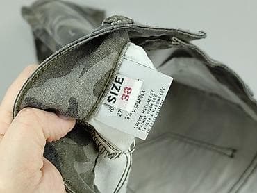 jeansy cargo: Spodnie materiałowe damskie, rozmiar M — 4