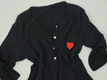 czarny tshirt: ITALY FASHION, Bluzka damska, rozmiar S — 1