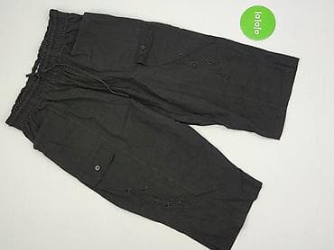 przecierane jeansy: Spodnie 3/4 damskie, rozmiar 2XL — 2