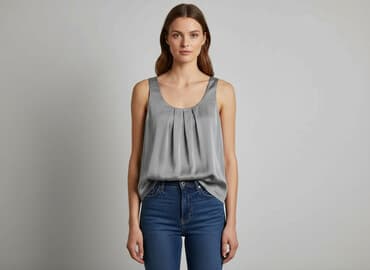 kamizelka futerko h m: H&M, Top damski, rozmiar S — 7