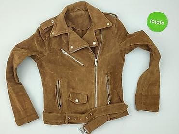 tanie ramoneski: Kurtka skórzana damska, rozmiar S — 2