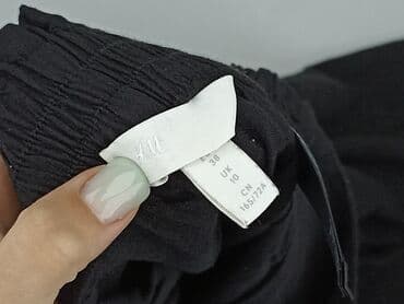 duże rozmiary ekskluzywne sukienki plus size: H&M, Material trousers for women, size M (EU 38) — 4