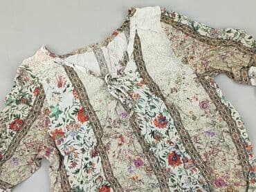 czarne bluzki z rękawem 3 4: Women's blouse, size S — 1