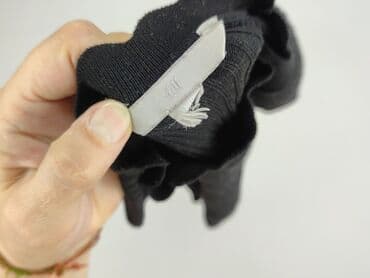 czarne t shirty damskie w serek: H&M, T-shirt damski, rozmiar S — 4