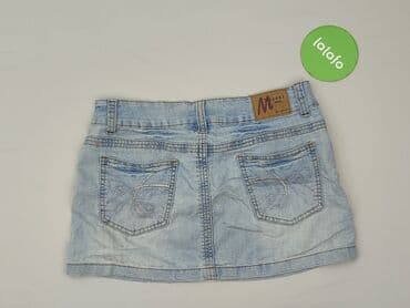 spodenko spódniczka jeans: Miaoni, Spódnica damska, rozmiar M — 3