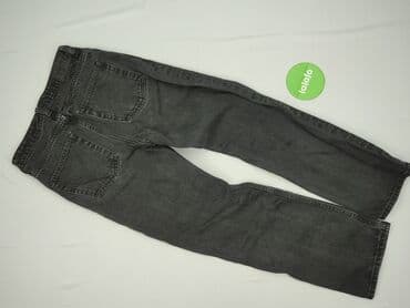 legginsy woskowane wysoki stan: Jeansy damskie, XS — 3