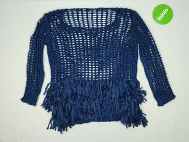 koszula damska z frędzlami: Women`s sweater, size S — 4