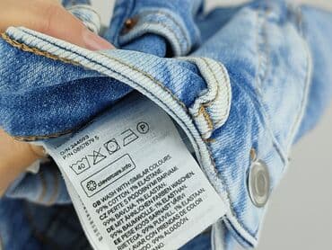 hm krótkie spodenki dzins low waist: H&M, Szorty damskie, rozmiar XS — 5