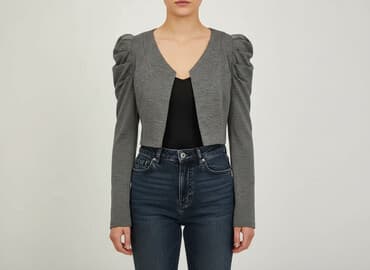 stradivarius swetry: Stradivarius, Marynarka damska, rozmiar M — 6