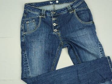 legginsy woskowane wysoki stan: Jeansy damskie, rozmiar S — 1