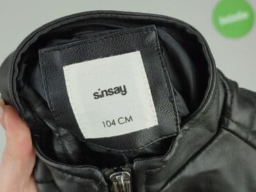 kurtka skórzana lidl: Kurtka przejściowa, Sinsay, 3-4 lat, 98-104 cm, stan - Idealny — 4