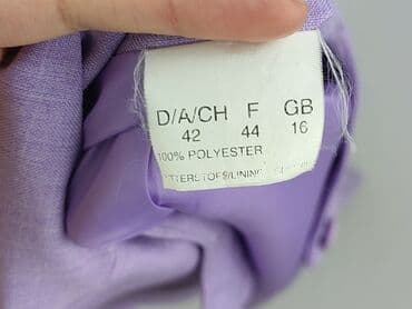 liliowy garnitur damski: Marynarka damska, rozmiar M — 4