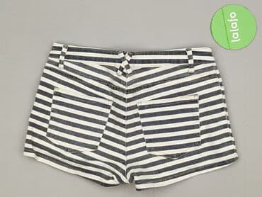 koszulka w niebieskie paski: Szorty damskie, S w lalafo.pl — 3 koszulka w niebieskie paski: Szorty damskie, S — 3
