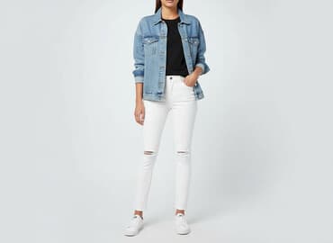 topshop jeansy: Topshop Moto, Jeansy damskie, rozmiar M — 7