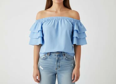 bluzki hiszpanki duze rozmiary: Bluzka damska, rozmiar S — 8