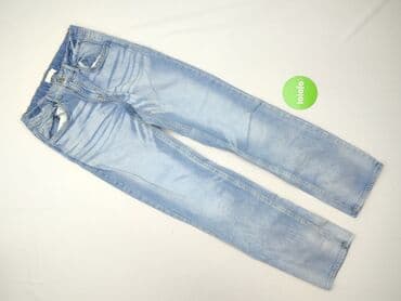 koszulka adidas z wlasnym nadrukiem: Spodnie jeansowe, Lindex, 14 lat, 164, stan - Bardzo dobry — 2