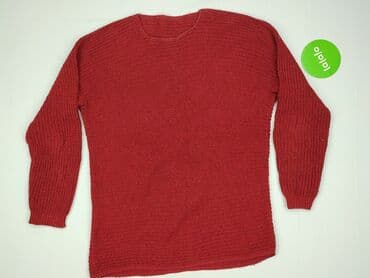 czerwony sweter: Sweter damski, rozmiar 2XL — 2