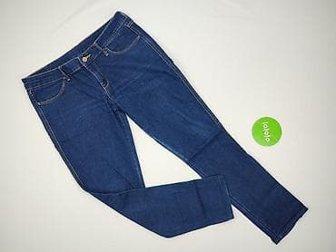 hm basic t shirt: H&M, Jeansy damskie, rozmiar M — 2