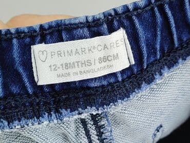 spodnie zakrywające brzuch: Джинсові штани, Primark, 12-18 міс., стан - Дуже гарний — 4