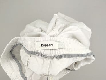 spódnico spodnie lniane: KappAhl, Spodnie materiałowe damskie, rozmiar L — 4