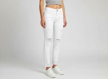 kuloty damskie jeansy: Cropp, Jeansy damskie, rozmiar S — 6