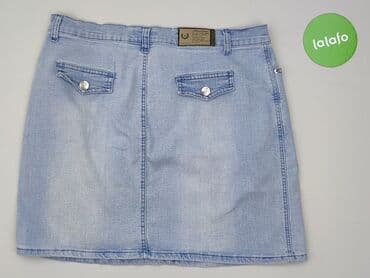 spódniczka dżinsowe z wysokim stanem: Miaoni, Spódnica damska, rozmiar M — 3