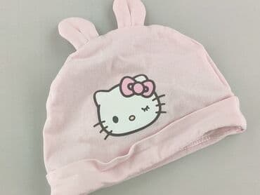 sweter hello kitty: Czapeczka, 3-6 miesięcy, stan - Idealny — 1