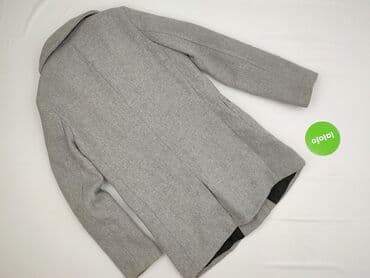 kurtka z owczej wełny: Bershka, Płaszcz damski, S — 3