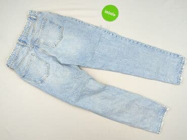 spodnie z poszarpanymi nogawkami zara: Zara, Jeansy damskie, rozmiar M — 3