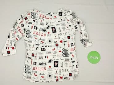 koszulka z leniwcem reserved: SZACHOWNICA, Women's blouse, size S (EU 36) — 3