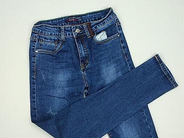 wide jeans: Fashion Jeans, Jeansy damskie, rozmiar XS — 1