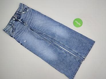divided hm jeans: Spodnie jeansowe, H&M, 13 lat, 158, stan - Idealny — 2