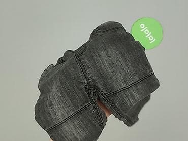 krótka koszula: Spodnie jeansowe, H&M, 6-9 miesięcy, stan - Bardzo dobry — 5
