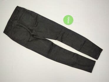 czarne skinny jeans: H&M, Jeansy damskie, rozmiar XS — 3