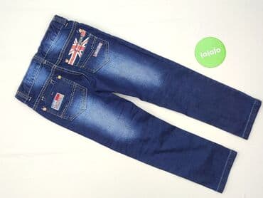 jeansy slouchy z wysokim stanem: Jeans, 8 years, 128, condition - Perfect — 3