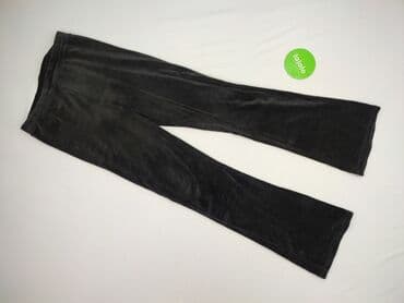 Women: Material trousers for women, size S (EU 36) — 2