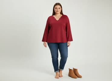 bluzki emo: Emery Rose, Bluzka damska, rozmiar 5XL — 7