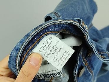 stranger things stroje: Jeansy dla mężczyzn, rozmiar L — 5