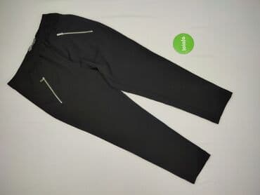 długie spodnie damskie dla wysokich: Spodnie materiałowe damskie, rozmiar L — 2