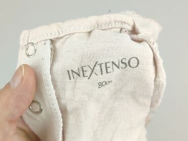 różowa koszulka niemiec: T-shirt, Inextenso, 9-12 months, condition - Good — 4