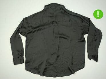 szara bluzka h m: H&M, Koszula damska, rozmiar L — 6