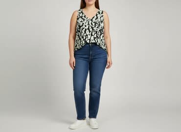 bluzki koszulowe czarne: Bluzka damska, rozmiar 3XL — 6